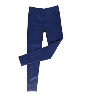 Bo+Tee Off Piste Seamless Full Length Leggings In Navy Small Petite